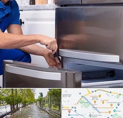 آموزشگاه تعمیرات یخچال در خیابان ارم شیراز