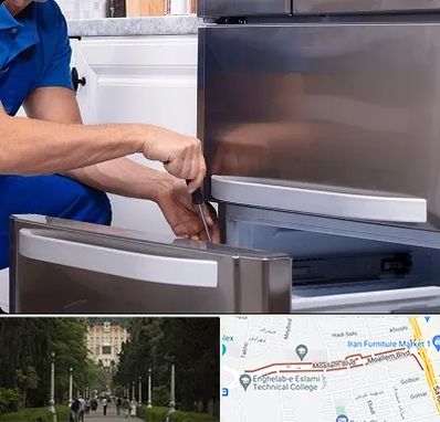 آموزشگاه تعمیرات یخچال در بلوار معلم رشت 