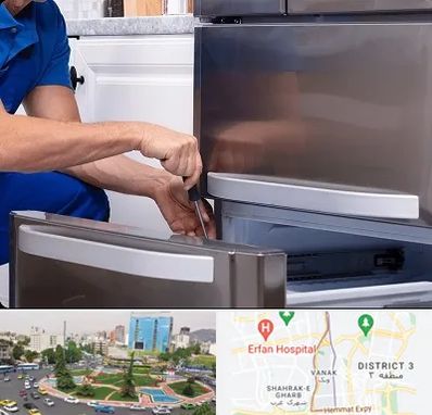 آموزشگاه تعمیرات یخچال در ونک 