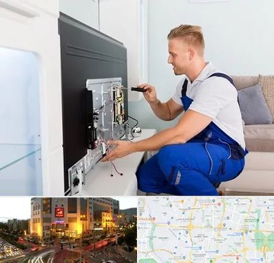 آموزشگاه تعمیرات تلویزیون در جنت آباد تهران 