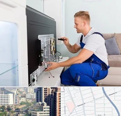 آموزشگاه تعمیرات تلویزیون در خیابان بهشتی