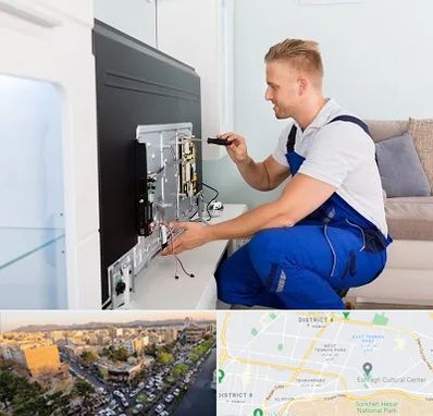 آموزشگاه تعمیرات تلویزیون در تهرانپارس 