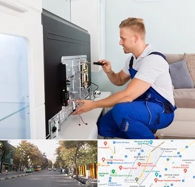 آموزشگاه تعمیرات تلویزیون در شریعتی 