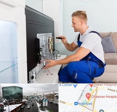 آموزشگاه تعمیرات تلویزیون در اقدسیه