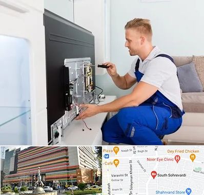 آموزشگاه تعمیرات تلویزیون در سهروردی 