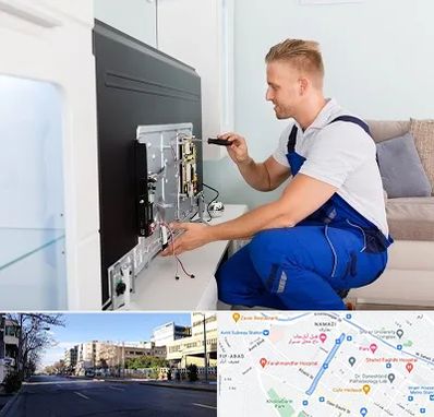 آموزشگاه تعمیرات تلویزیون در خیابان ملاصدرا شیراز