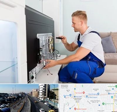 آموزشگاه تعمیرات تلویزیون در پیروزی 