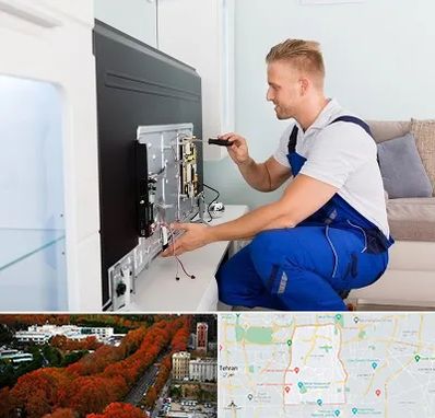 آموزشگاه تعمیرات تلویزیون در منطقه 6 تهران