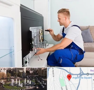 آموزشگاه تعمیرات تلویزیون در آرژانتین