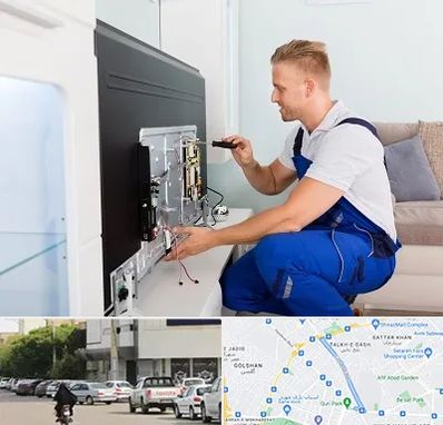 آموزشگاه تعمیرات تلویزیون در قدوسی شرقی شیراز