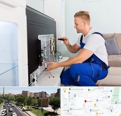 آموزشگاه تعمیرات تلویزیون در شهرک آزمایش