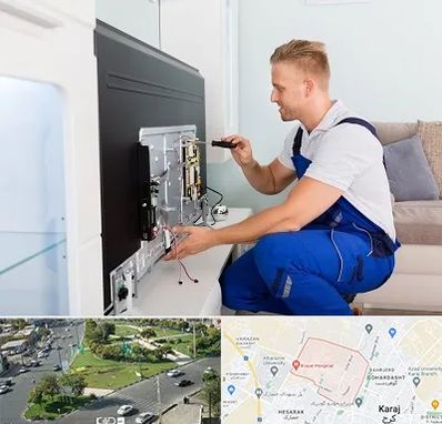آموزشگاه تعمیرات تلویزیون در شاهین ویلا کرج