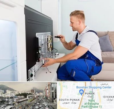 آموزشگاه تعمیرات تلویزیون در پونک 