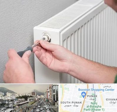 آموزشگاه تعمیرات پکیج در پونک 