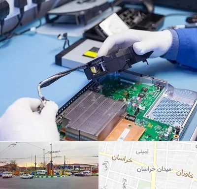 آموزشگاه تعمیرات کنسول بازی در میدان خراسان