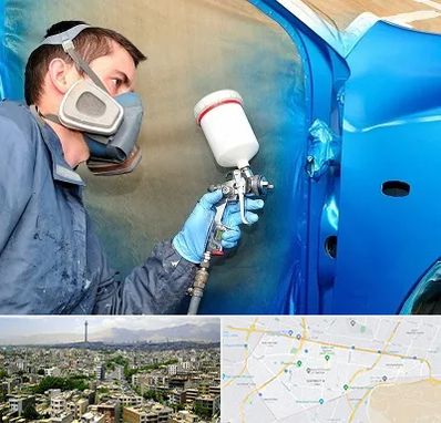 آموزشگاه صافکاری و نقاشی در منطقه 8 تهران