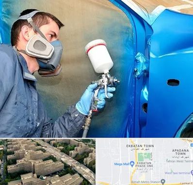 آموزشگاه صافکاری و نقاشی در اکباتان 