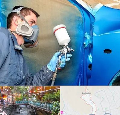 آموزشگاه صافکاری و نقاشی در درکه