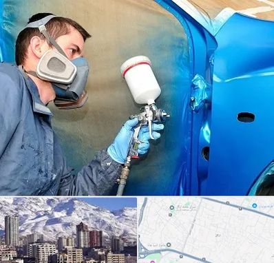 آموزشگاه صافکاری و نقاشی در ازگل