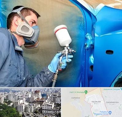 آموزشگاه صافکاری و نقاشی در ولنجک 