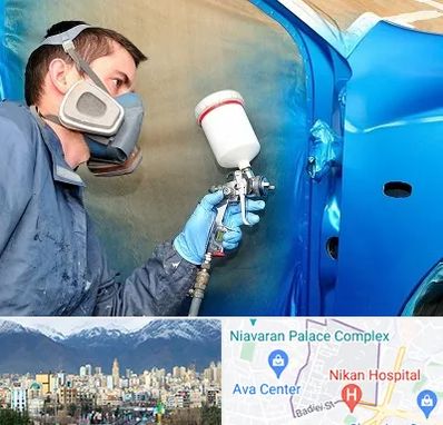 آموزشگاه صافکاری و نقاشی در آجودانیه