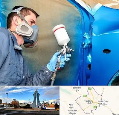 آموزشگاه صافکاری و نقاشی در تایباد