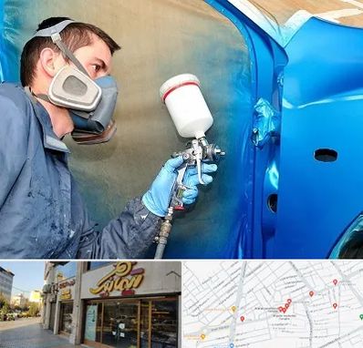 آموزشگاه صافکاری و نقاشی در عطاران قم