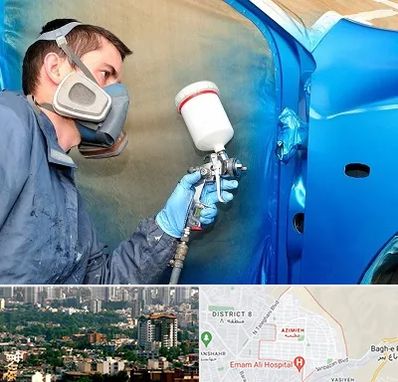 آموزشگاه صافکاری و نقاشی در عظیمیه کرج 