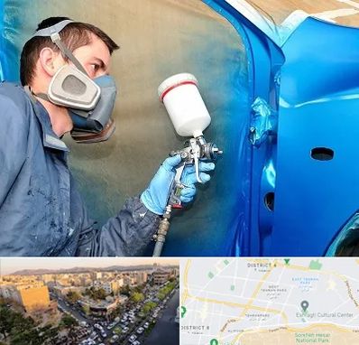 آموزشگاه صافکاری و نقاشی در تهرانپارس 