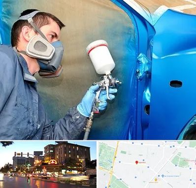 آموزشگاه صافکاری و نقاشی در بلوار سجاد مشهد