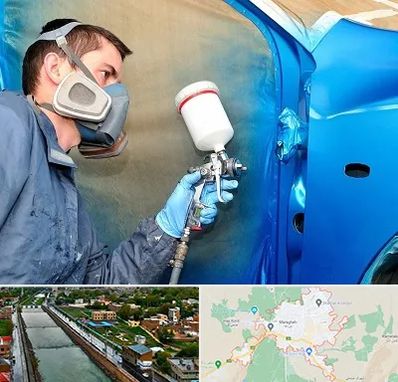 آموزشگاه صافکاری و نقاشی در مراغه