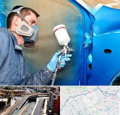 آموزشگاه صافکاری و نقاشی در ستارخان شیراز