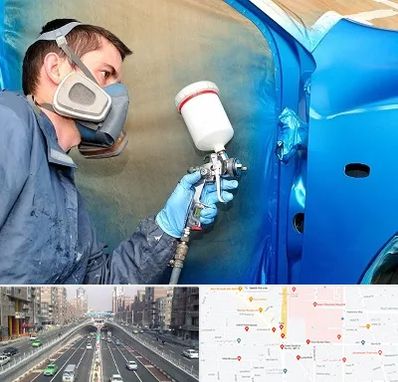 آموزشگاه صافکاری و نقاشی در توحید