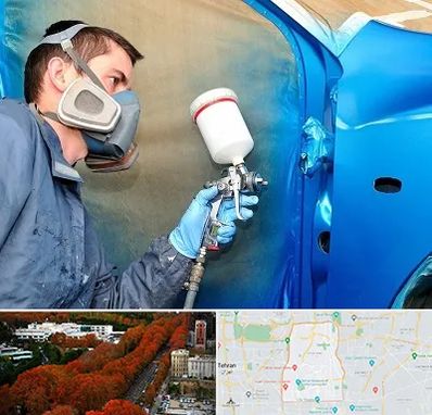 آموزشگاه صافکاری و نقاشی در منطقه 6 تهران