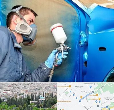 آموزشگاه صافکاری و نقاشی در محلاتی شیراز