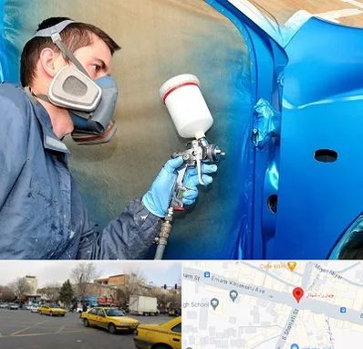 آموزشگاه صافکاری و نقاشی در شهناز تبریز