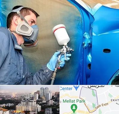 آموزشگاه صافکاری و نقاشی در الهیه 