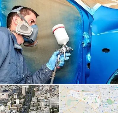 آموزشگاه صافکاری و نقاشی در منطقه 18 تهران