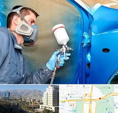 آموزشگاه صافکاری و نقاشی در حقانی