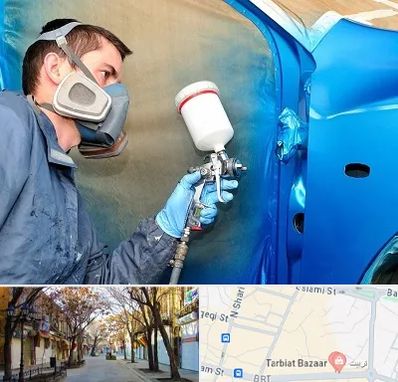 آموزشگاه صافکاری و نقاشی در تربیت تبریز