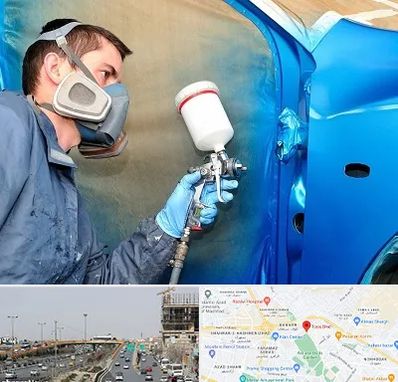 آموزشگاه صافکاری و نقاشی در بلوار توس مشهد