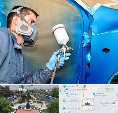 آموزشگاه صافکاری و نقاشی در بهارستان 