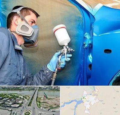 آموزشگاه صافکاری و نقاشی در میاندوآب