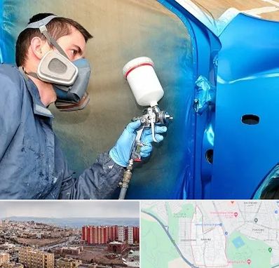 آموزشگاه صافکاری و نقاشی در سهند تبریز