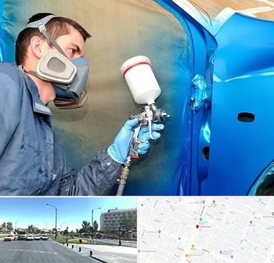 آموزشگاه صافکاری و نقاشی در بلوار کلاهدوز مشهد