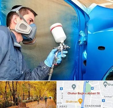 آموزشگاه صافکاری و نقاشی در چهارباغ اصفهان