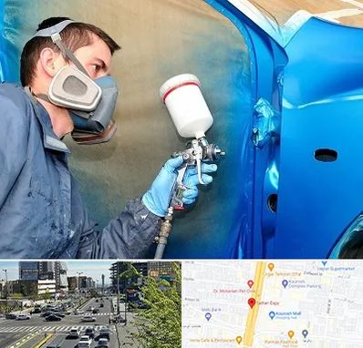 آموزشگاه صافکاری و نقاشی در ستاری