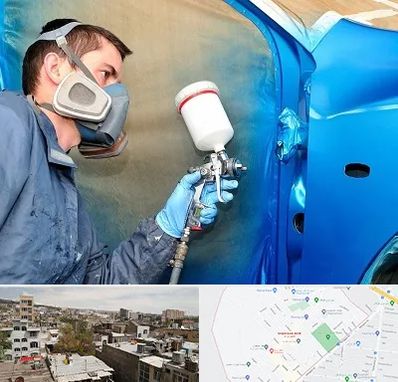 آموزشگاه صافکاری و نقاشی در شمیران نو