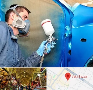 آموزشگاه صافکاری و نقاشی در بازار وکیل شیراز