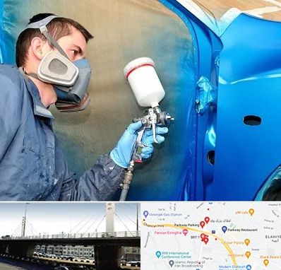 آموزشگاه صافکاری و نقاشی در پارک وی 